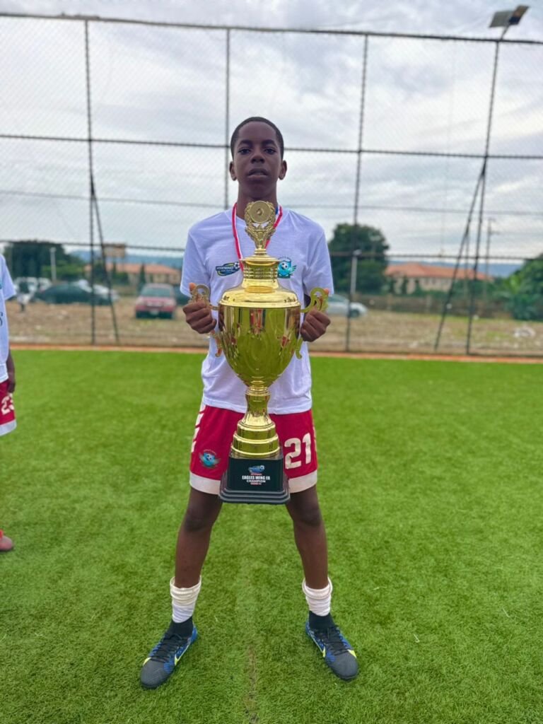 Eagle’s Wing wins the U14 title at Joseniho Kids Football League 2025 